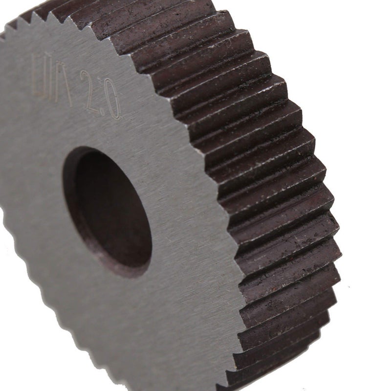CNBTR 0.5mm 1.5mm 2mm Pitch Single Wheel with 1.0mm Pitch Straight Linear Knurling Tool Set of 7 - Image 4